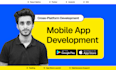 develop hybrid mobile application IOS and android