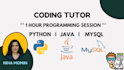 tutor you to master java python and database programming
