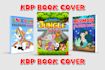 design kdp book cover, kdp low content book
