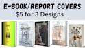 create an eye catching ebook or kindle cover with bonus