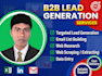 b2b lead generation and email list building