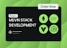 develop mevn website using mongodb, expressjs, vuejs, nodejs