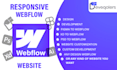 design and build a custom webflow website