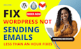 fix wordpress not sending email, redesign wordpress smtp, wp smtp, fluent smtp