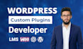 develop or fix custom wordpress plugin and woocommerce plugin