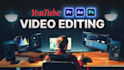 do professional youtube video editing