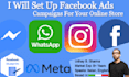 manage facebook ads campaigns in USA online store