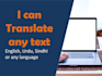 do creative content,articles writing, and translation
