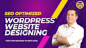 design wordpress website with SEO optimized designing