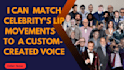 do celebrity voice over and lip sync for brand advertisement