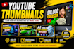 design viral clickbait youtube thumbnail