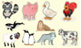 create cute element vector illustration