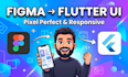 convert figma UI to flutter responsive mobile app