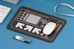 do futuristic mouse pad or deskmat design
