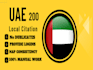 do 200 live uae dubai local citations