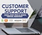 provide email, live chat customer support service for ecommerce store as a VA