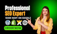 do advance website SEO optimization of wordpress, shopify, wix, squarespace