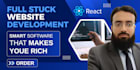 build a 3d react website with threejs webgl and nodejs