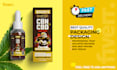 create cbd, vape, cigarette, cannabis, tincture, dielines packaging box design