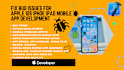 fix bug in flutter android ios iphone ipad or do mobile app development
