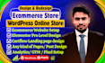 create wordpress ecommerce website , wordpress online store and online shop