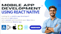develop custom android and ios mobile apps using react native