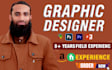graphic designer pro, presentation