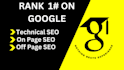 do wordpress, shopify, wix, etsy SEO for top google ranking
