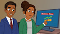 create cartoon animation video