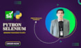 do web automation and bots using selenium python