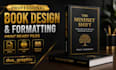 design a print ready hardcover book cover