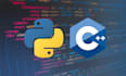code project assignments in python and cpp for you