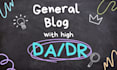 provide general backlinks with general blog