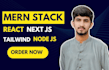 develop mern stack web app backend and frontend