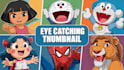 design best youtube cartoon thumbnail and gaming thumbnail