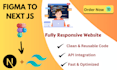 convert figma designs to nextjs using tailwind CSS