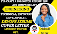 create software engineer resume, technical resume, software developer resume