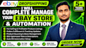 be your ebay virtual assistant, full ebay store management