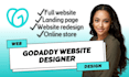 godaddy website design godaddy website development godaddy website redesign