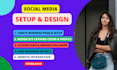 create facebook business page, setup and design cover
