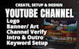 create and setup youtube channel