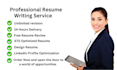 provide professional resume, cover letter and linkedin