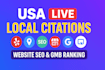 manually submit 300 USA local citations with nap consistency