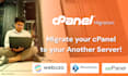 migrate your cpanel account to another server