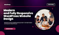 build modern and responsive wordpress website design