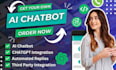 create and integrate a cutting edge ai chatbot for your website
