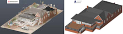 prepare revit model and cad drawings from point cloud scan