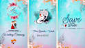 make elegant indian wedding invitation video