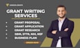 search,write and apply grant applications and proposal
