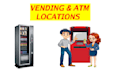 find locations for the atm and vending machines